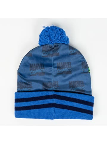 Avengers Avengers Kinder 3 Teilig Mütze & Schal & Handschuhe Set in Blau