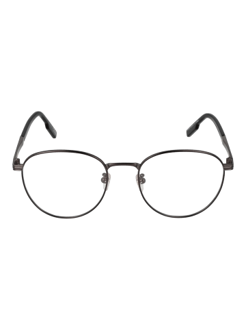 Ermenegildo Zegna Herren Optische Fassungen Rund Gunmetal