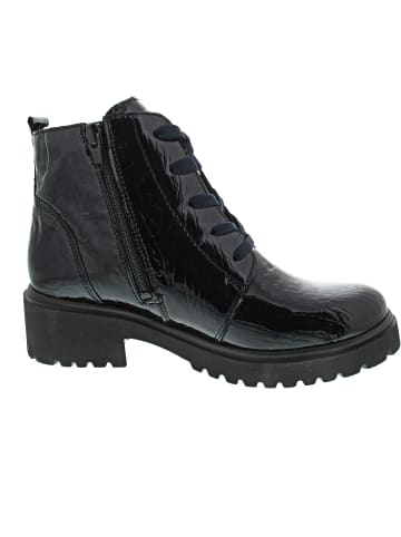 WALDLÄUFER H-Luise Schnürstiefelette Blau