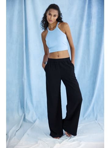 H.I.S Schlupfhose in schwarz