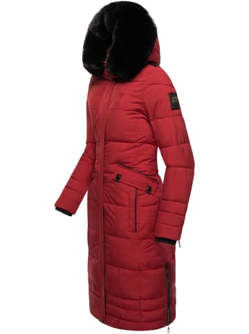 Navahoo Wintermantel Fahmiyaa in Blood Red