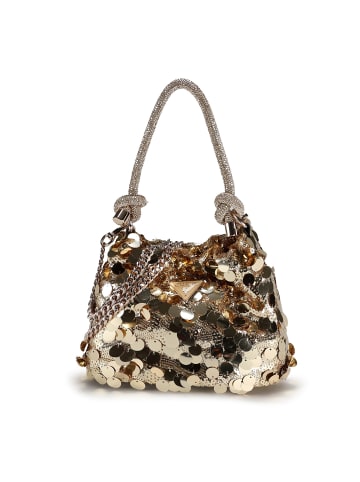 Guess Holiday Shine Mini Bag Handtasche 16 cm in gold