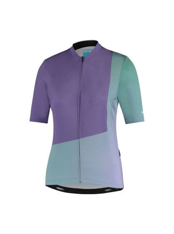 SHIMANO Short Sleeve Jersey Woman's  SUMIRE in Purple Green