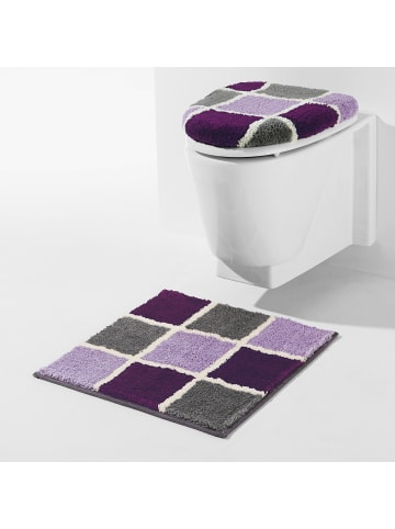 REDBEST WC-Vorlage Los Angeles in aubergine