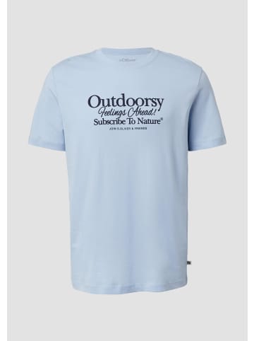 s.Oliver T-Shirt in 50D2_hellblau
