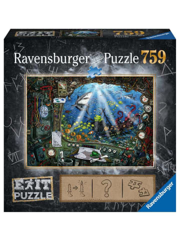 Ravensburger Puzzle 759 Teile Im U-Boot Ab 14 Jahre in bunt