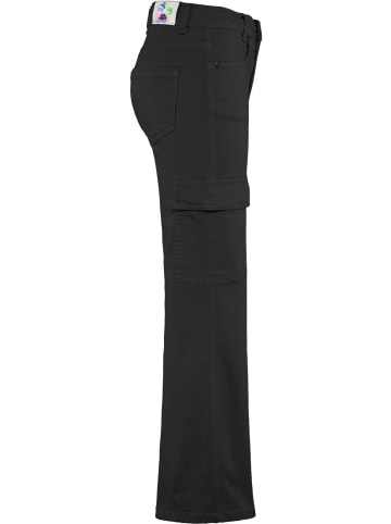 Blue Effect Wide Leg Pant slim fit in schwarz