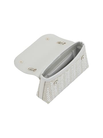 faina Women Flap Bag in Silver