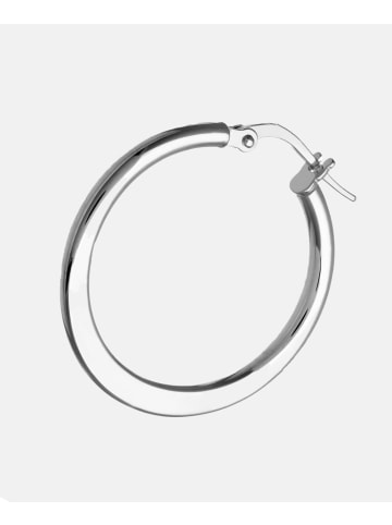 Diamant L'éternel Creolen aus 375 Weißgold