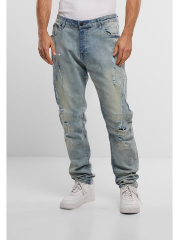 Cayler & Sons  Cayler & Sons Jeans in distressed light blue/white