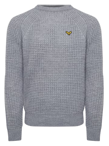 Threadbare Strickpullover Macsen in Mid Grey Melange
