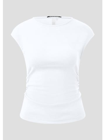 QS T-Shirt in 0100_weiß