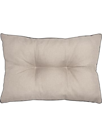 Aspero Rückenkissen 58x40 cm Cordoba in Beige