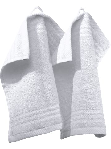 REDBEST Frottier Seiftuch 2er-Pack New York in weiß