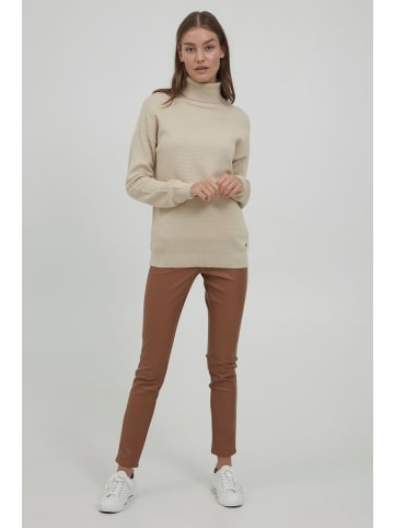 Oxmo Rollkragenpullover OXSina in Grau