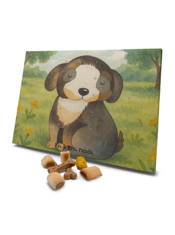 Mr. & Mrs. Panda Hunde Adventskalender Hund Entspannen Design oh... in Weiß