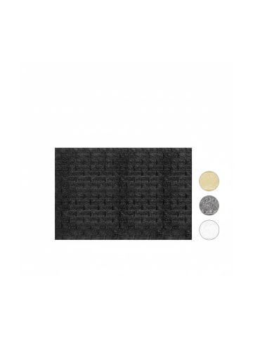 relaxdays 5er-Set: Wandpaneele Steinoptik in Schwarz - 78 x 70 cm