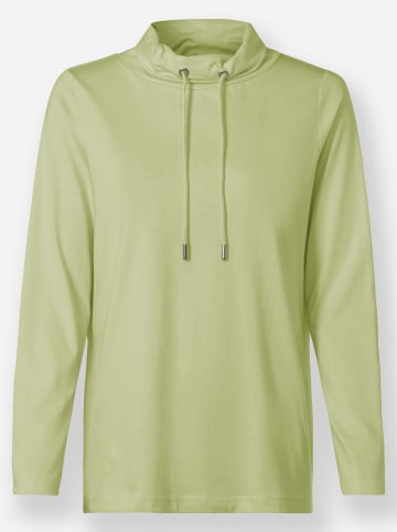 WITT WEIDEN Stehkragenshirt in lindgrün