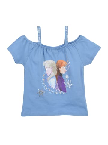 Disney Frozen Elsa Kinder T-Shirt in Blau