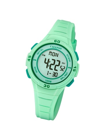 Calypso Digital-Armbanduhr Calypso Junior mintgrün mittel (ca. 35mm)