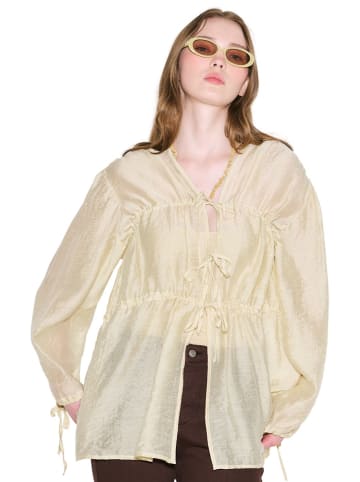 MANUKA Blouse in Pastellgelb