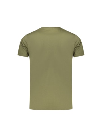 Rifle Grün Baumwolle Herren T-Shirt