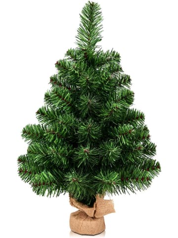 COSTWAY Weihnachtsbaum mini in Grün