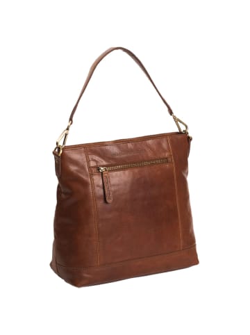 The Chesterfield Brand Annic Schultertasche Leder 30 cm in cognac