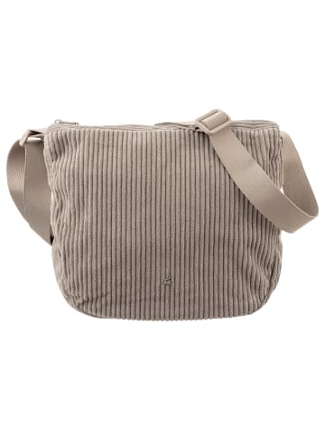 Prato SC09 zeitlose Umhängetasche aus Breitcord in grey