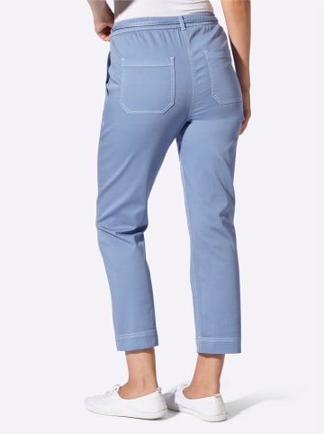 WITT WEIDEN 7/8-Jeans in taubenblau