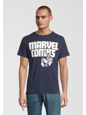 Recovered T-Shirt Marvel Comics Spidey Navy in blau-schwarz