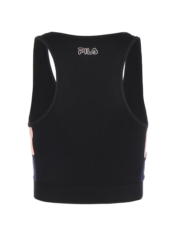 Fila Trainingstop Jadea in schwarz / dunkelblau