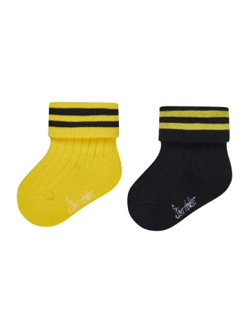Sterntaler Baby Socken 2er-Pack Ringel in gelb