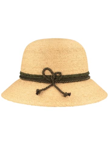 BREITER Trachtenstrohhut in beige