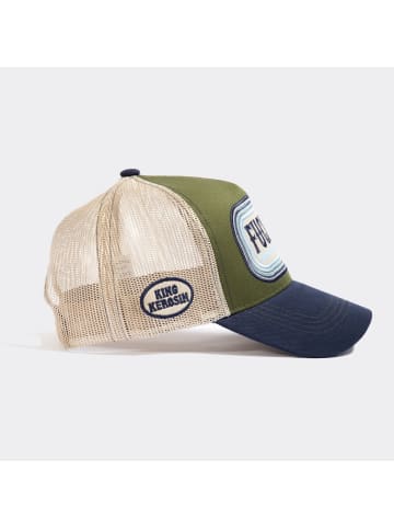 King Kerosin King Kerosin Trucker Cap F**k you in grün