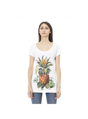 Just Cavalli Weiß Baumwolle Damen T-Shirt