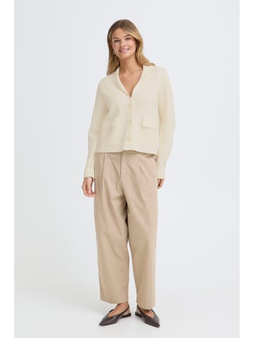 Fransa Langarm FRITA Regular fit in Whisper White