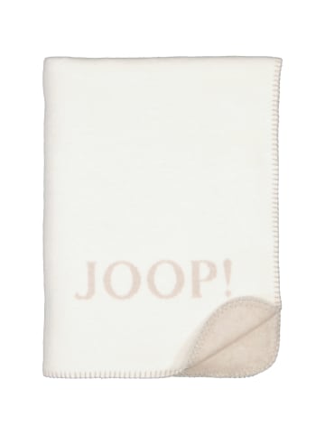 JOOP! JOOP! Wohndecken Uni-Doubleface ecru-feder in ecru-feder