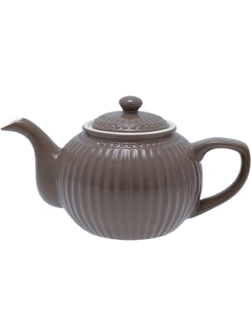 Greengate Teekanne ALICE DARK CHOCOLATE Braun