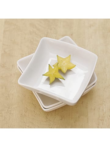 Villeroy & Boch 4er Set Schälchen NewWave 12 x 12 cm in weiß