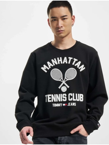 TOMMY JEANS TOMMY JEANS Tommy Jeans Reg Tennis Pullover in black