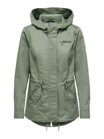 ONLY Langer Parka in Hedge Green