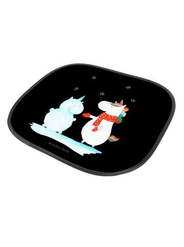 Mr. & Mrs. Panda autofenster sonnenschutz Einhorn Schneemann ohn... in Schwarz