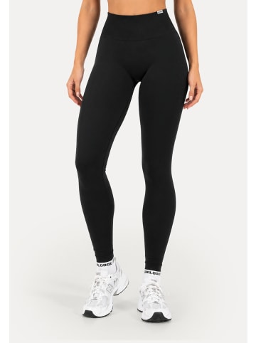 SMILODOX Leggings Timea Scrunch in Schwarz