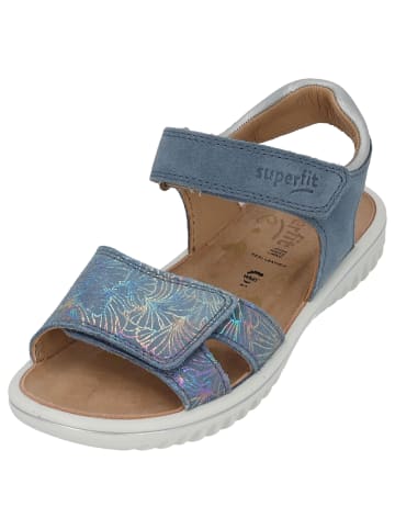 superfit Sandalen in blau/silber