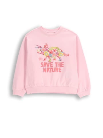 Coccodrillo Langarm-T-Shirt in rosa