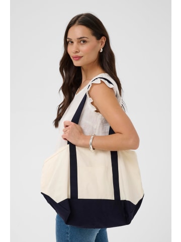 Kaffe Tasche KAnorah in Chalk/Navy Contrast