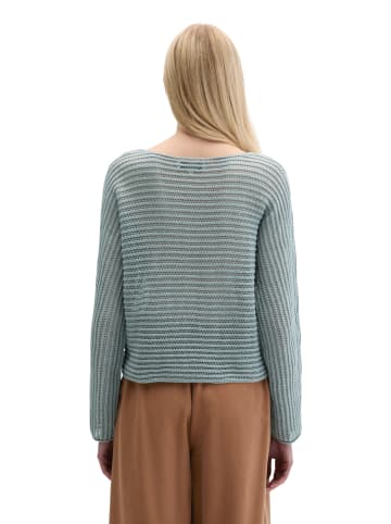 Marc O'Polo Ajour-Pullover relaxed in Quiet Sea