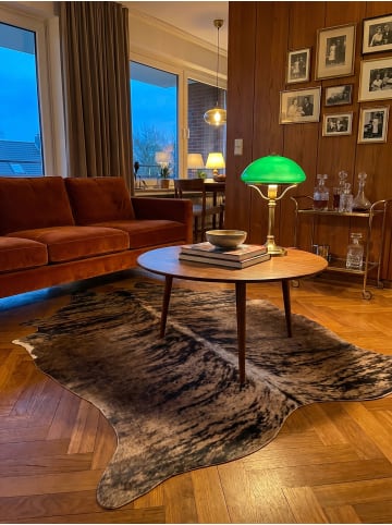 KADIMA DESIGN Teppich Flachgewebe Waschbar Fell-Optik GASTEIN Strapazierfähig