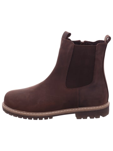 Esgano Damenstiefel kalt flach Da.- Chelsea Boot in  Braun